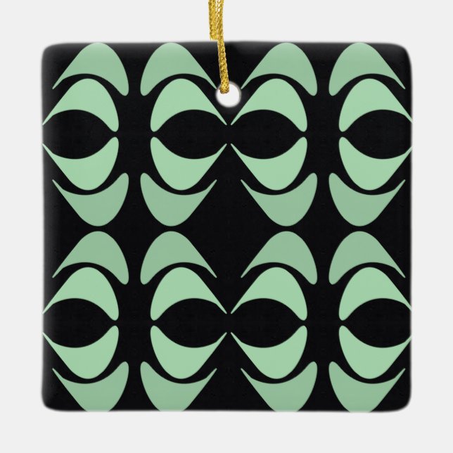 Winter Mint 11 | GOD JUL | m3galleryStudio Julgransprydnad Keramik (Framsida)