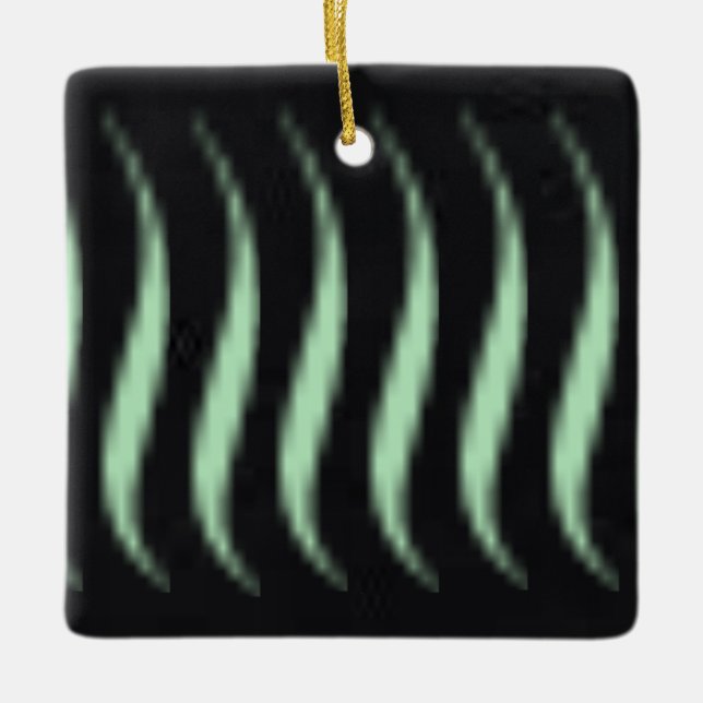 Winter Mint 2 | GOD JUL | m3galleryStudio Julgransprydnad Keramik (Framsida)