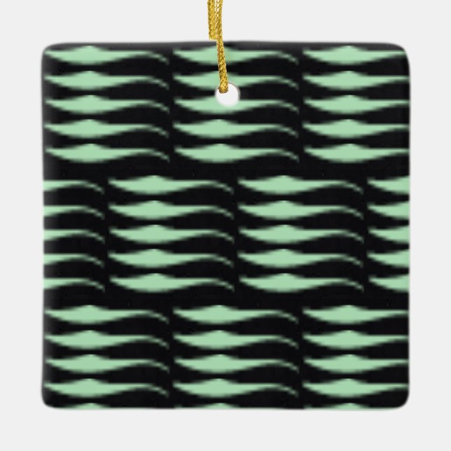 Winter Mint 3 | GOD JUL | m3galleryStudio Julgransprydnad Keramik (Framsida)