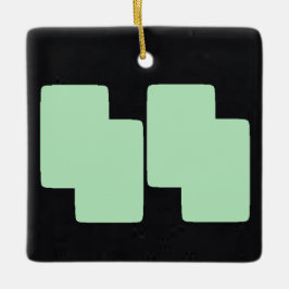 Winter Mint 5 | GOD JUL | m3galleryStudio Julgransprydnad Keramik