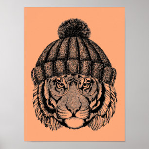 Winter Mode Redo Tiger Poster