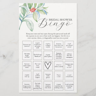 Winter Möhippa Bingo Game - Hitta gästen Flygblad