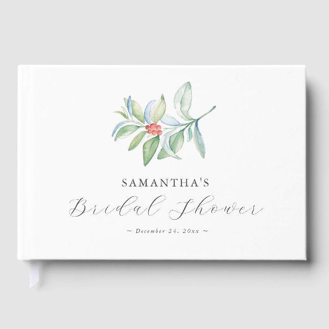 Winter Möhippa Theme Guest Bok (Framsida)