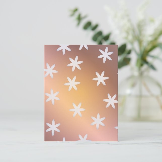 Winter Mönster 13 Vykort (Stående Fram)