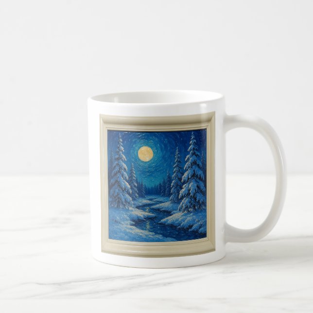 Winter Moonlight Mug Kaffemugg (Höger)