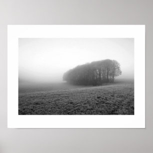 Winter Morgonist: Cheshire, England Poster