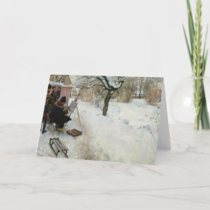 Winter Motif Åsögatan Helgkort
