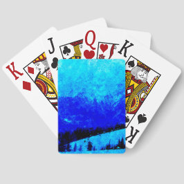 Winter Mountain liggande Casinokort