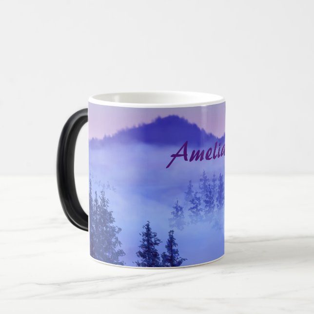 Winter mug tasse magisk mugg (Framsida vänster)