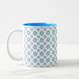 Winter Mugs with Snowflakes Två-Tonad Mugg