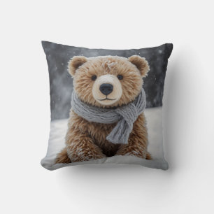 Winter Nalle Dekorativ kudde