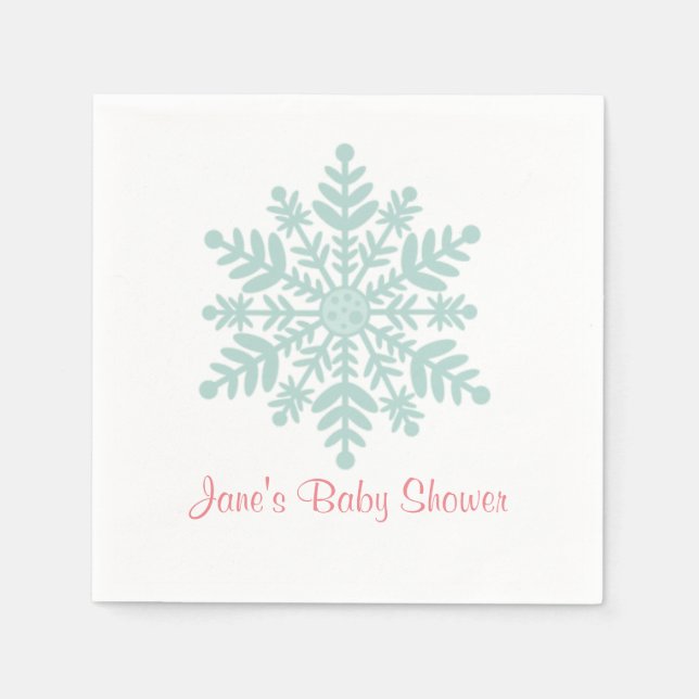 Winter Napkins Pappersservett (Framsidan)