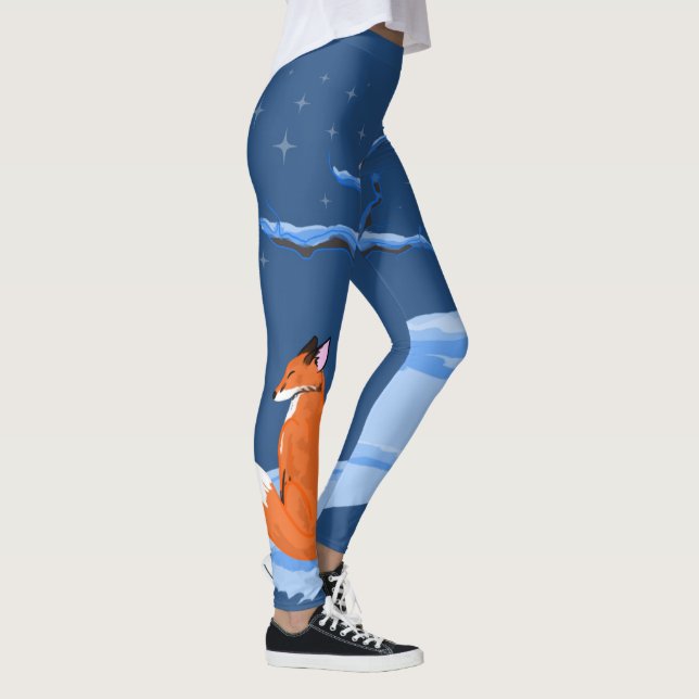Winter NattFox Leggings (Höger)
