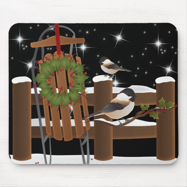 Winter Nights Mousepad Musmatta (Framsidan)