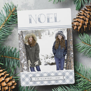 Winter Noel Helgdag Photo Julkort