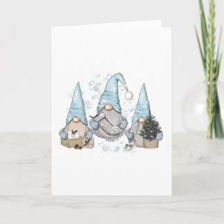Winter Nordic Gnomes Kort