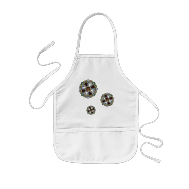 Winter Nouveau Apron Barnförkläde (Framsidan)