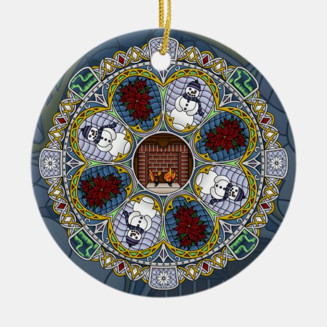 Winter Nouveau Ornament (Framsidan)