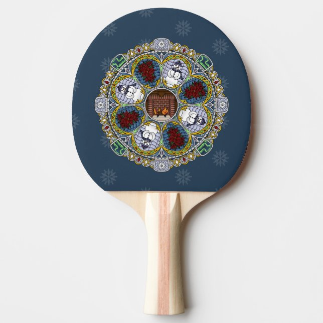 Winter Nouveau Ping Pong Paddle Pingisracket (Framsidan)