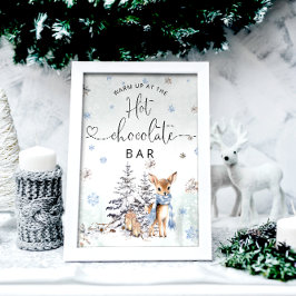 Winter Oh Hjort Warm Up at the Hett Chocolate Pub Poster