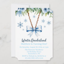 Winter Onderland Boys 1:a. Födelsedagsfest