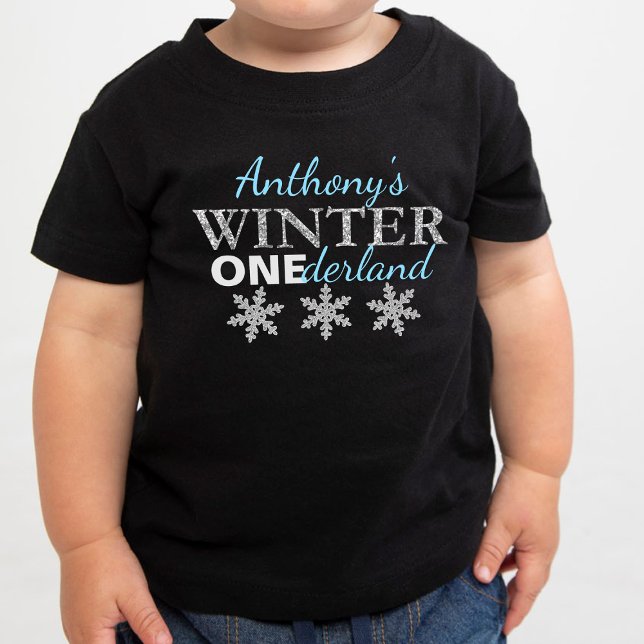 Winter ONEderland 1:a födelsedag T Shirt (Skapare uppladdad)
