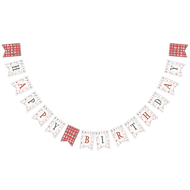 Winter ONEderland Birthday Banner Vimplar (Alla)