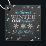 Winter ONEderland Chalkboard 1:a födelsedag Gåvor Etiketter<br><div class="desc">Fira i stil med den här söta och mycket trendig födelsedagsfesten föredrar taggar. Den här utformningen är enkel att anpassa med din speciella händelsetext och dina gäster blir glada när de ser dessa fantastiska märkre. Matchande duschobjekt finns i samlingen.</div>
