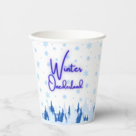 Winter Onederland First Birthday Party Cups