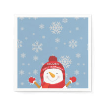 Winter Onederland, första födelsedag blått och sil