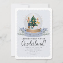 Winter Onederland Nutcracker första födelsedagen i