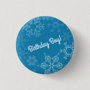 Winter Onederland Snowflake 1st Birthday Party Knapp