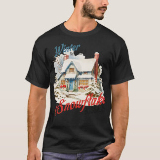 Winter Önskemål och Snowflake Kisses T Shirt