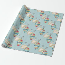 Winter Ornament Christmas Wrapping Paper