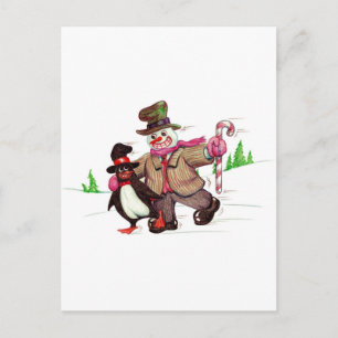 Winter Pals Vykort