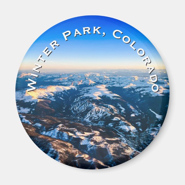 Winter Park, Colorado Magnet (Framsidan)
