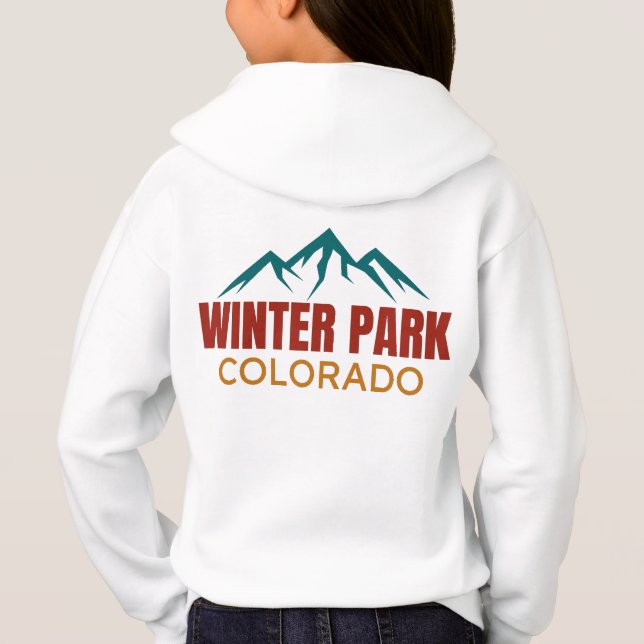 Winter Park Colorado T Shirt (Baksida)