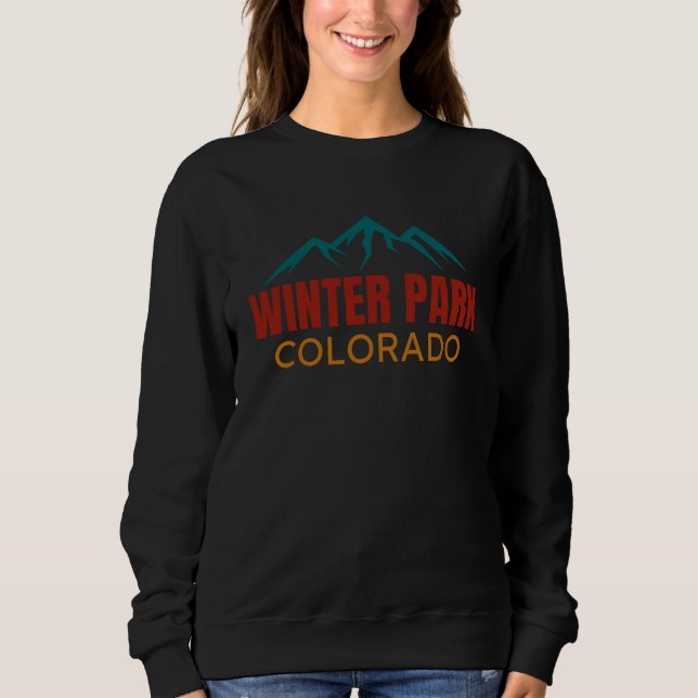 Winter Park Colorado T Shirt (Framsida)