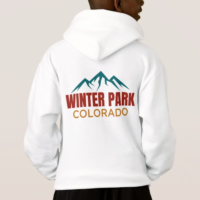 Winter Park Colorado T Shirt (Baksida)