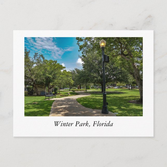 Winter Park Florida Vykort (Framsida)