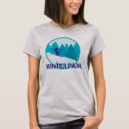 Winter Park Skier Tee Shirt