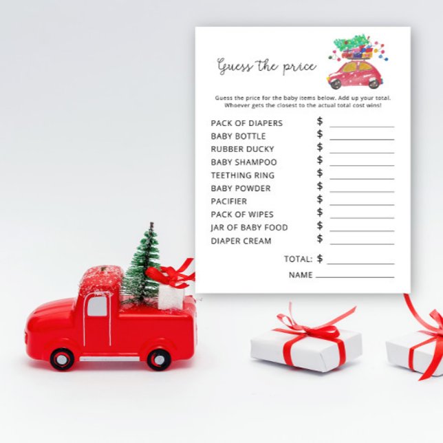 Winter Party-spel | Prist gissningsspel (Skapare uppladdad)