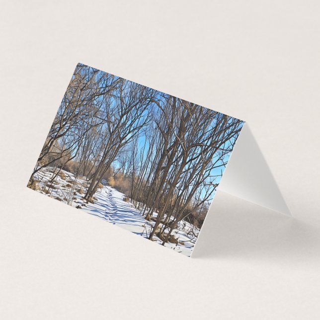 Winter Pathway - Text Kort (Framsida)