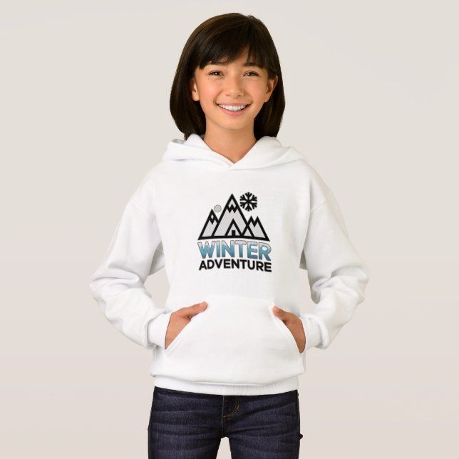 Winter Peaks T Shirt (Hel framsida)