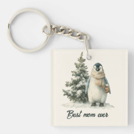Winter Penguin “Best Mom Ever” Design