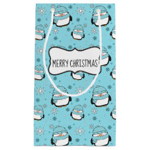 Winter Penguin Gift Bag (Small)