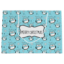 Winter Penguin Gift Bag (stor)
