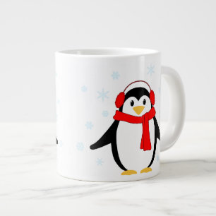 Winter Penguin Jumbo Mugg