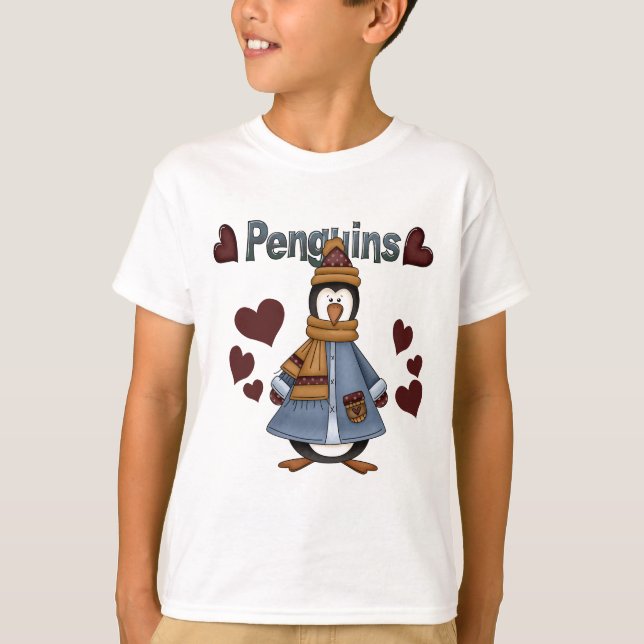 Winter Penguin Tshirts och presenter (Framsida)