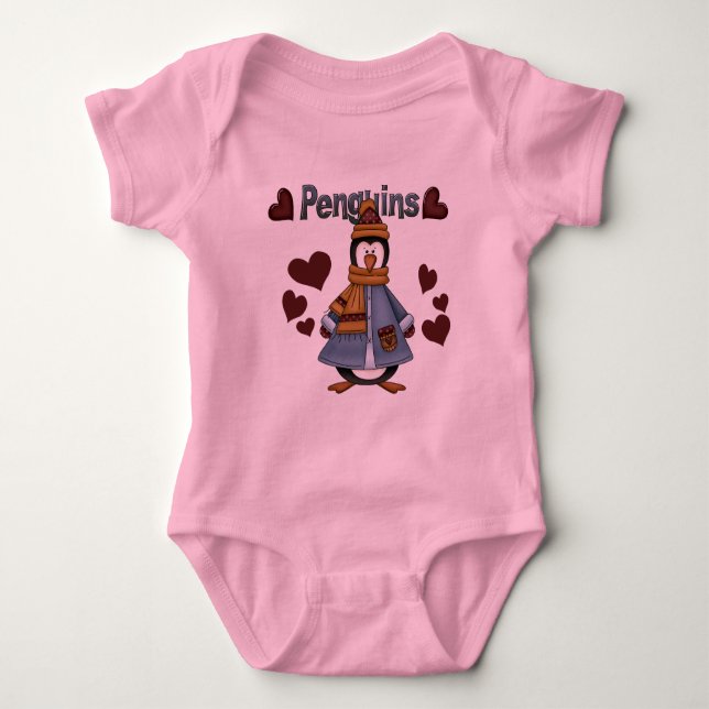 Winter Penguin Tshirts och presenter (Framsida)